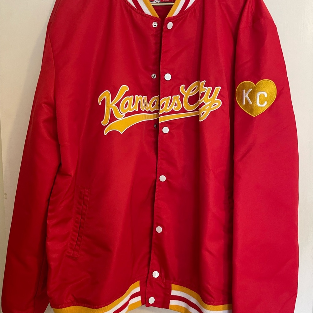 Charlie Hustle Kansas City Chiefs Jacket | size 2X